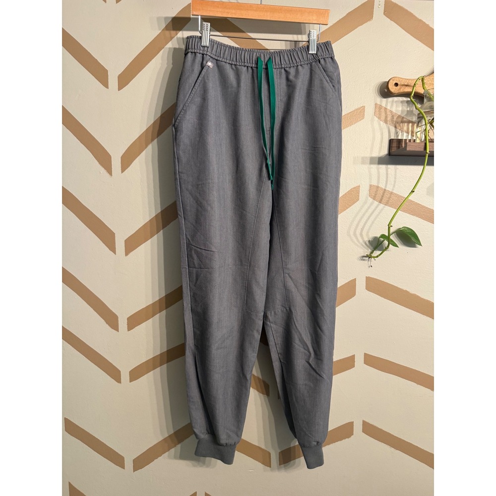 Figs Tansen Scrub Pants Women Small Grey Jogger Drawstring Technical Collection